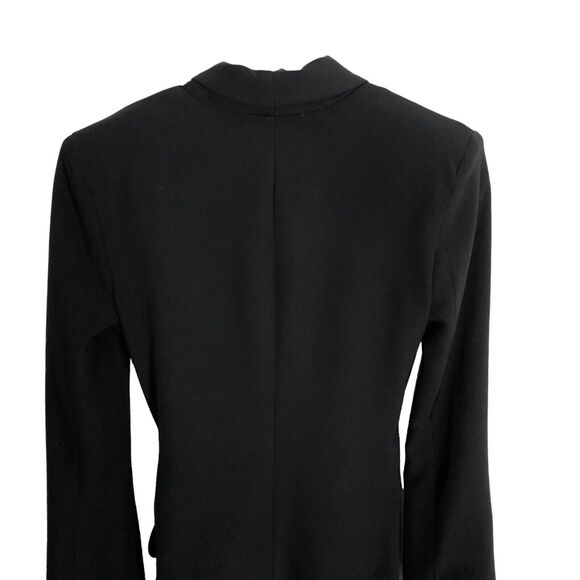 ANIYE BY Blazer Wrap XXS Tie Belt BLACK Made In Italy 38 Longline $424 - Picture 9 of 12